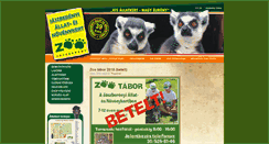 Desktop Screenshot of jaszberenyzoo.hu